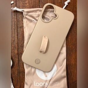 Loopy iPhone 16 Sandstone Case